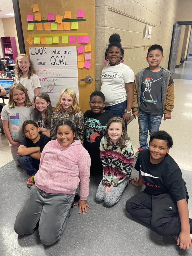 3rd grade students meet fluency goal